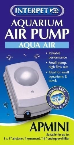 Interpet Aqua Air Aquarium Air Pump
