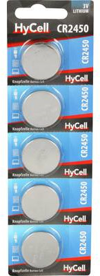 HyCell CR2450 3V 5 Stck.