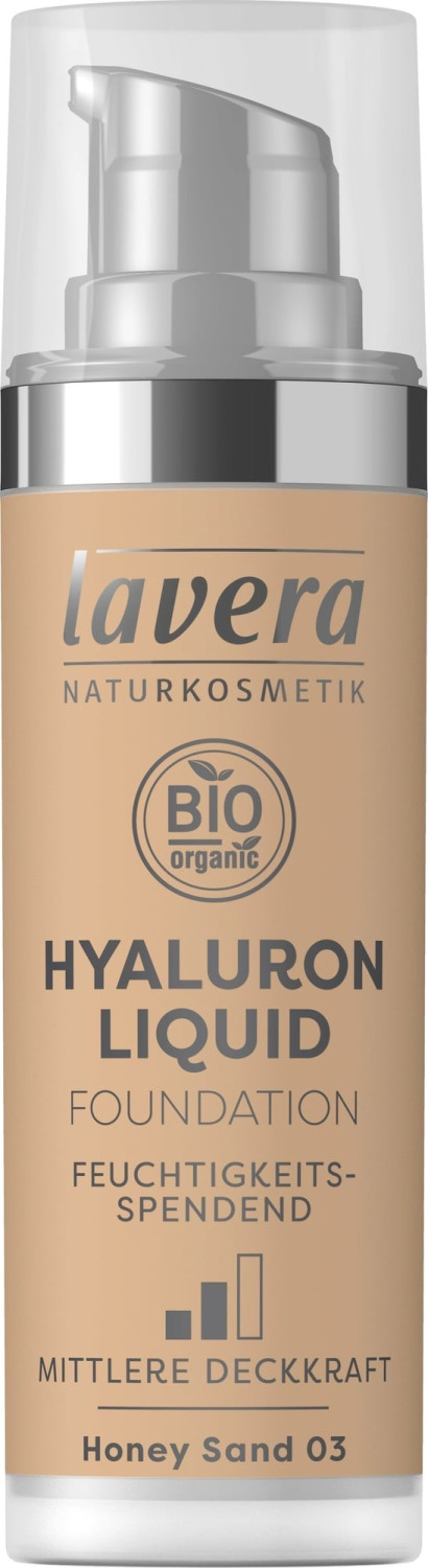 Lavera Hyaluron Liquid Foundation 03 Honey Sand (30ml)