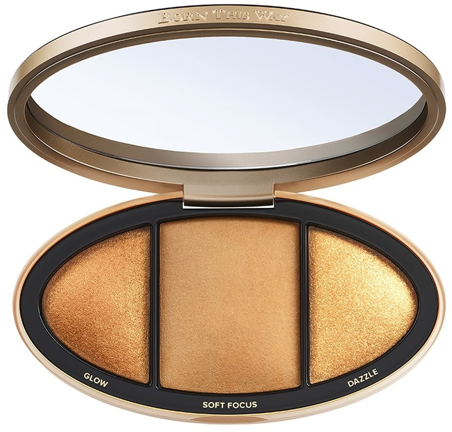 Too Faced Born This Way Turn Up the Light Highlighter-Palette Deep (3,3g)