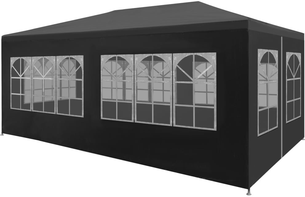 VidaXL Tente de réception 3 x 6 m anthracite (45102)