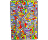 Carpe mathique® Spielteppich Raduno Strassenteppich Für Auto Teppich  Kinderzimmer Junge - 133 x 175 cm: : Baumarkt