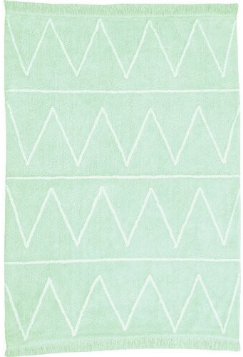 Lorena Canals Zigzag ( (120 x 160 cm) Mint