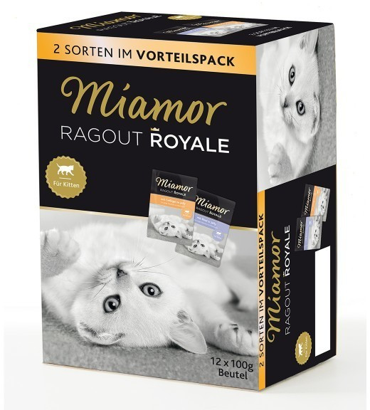 Miamor Ragout Royale in Jelly Multibox Kitten: 2 Kinds 12x100g