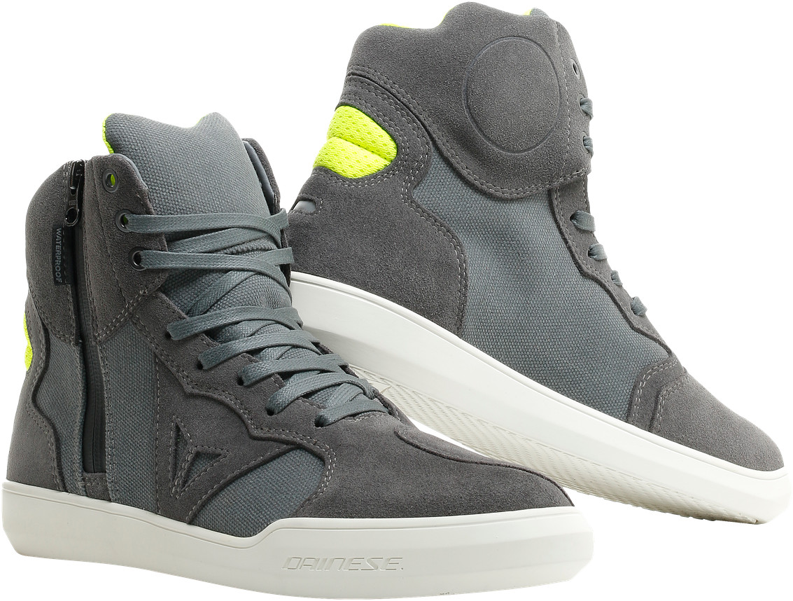Dainese Bottes Metropolis D-WP anthracite/jaune fluo