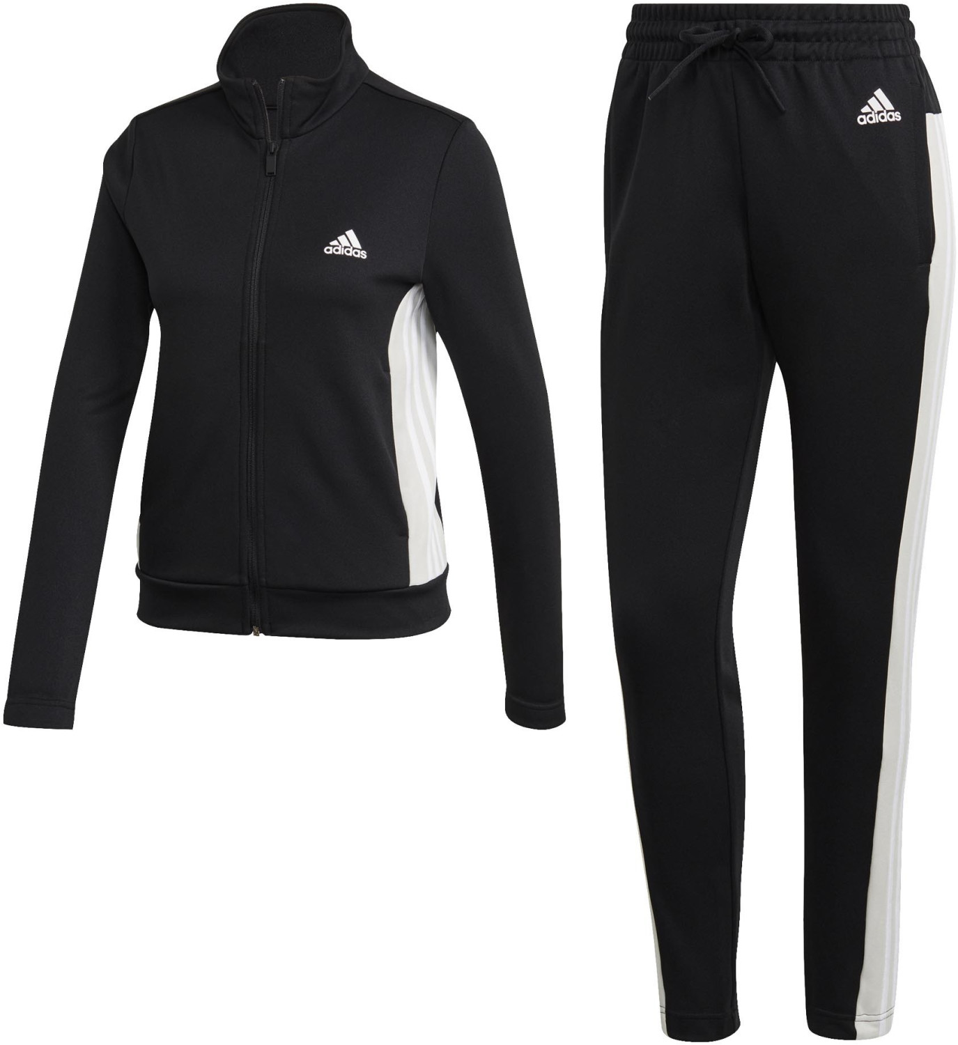 Buy Adidas Team Sport Tracksuit Women black/black from £52.92 (Today ...