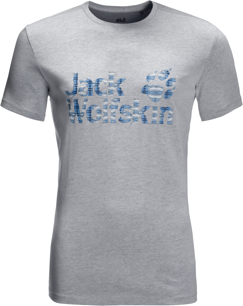 Jack Wolfskin Logo Ocean T M slate grey
