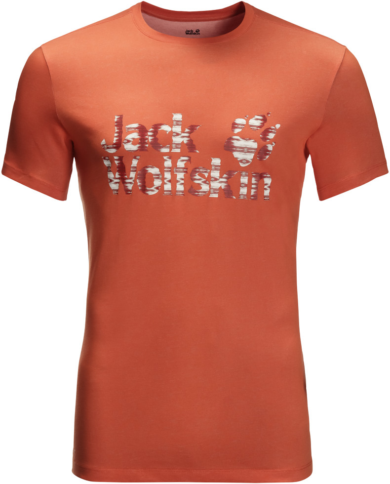 Jack Wolfskin Logo Ocean T M saffron orange