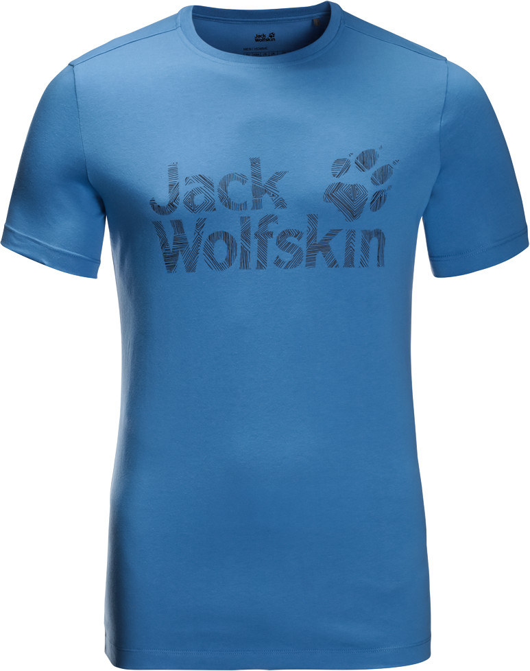 Jack Wolfskin Brand Logo T M wave blue