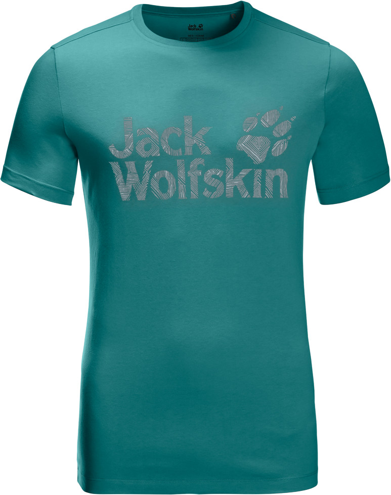 Jack Wolfskin Brand Logo T M emerald green