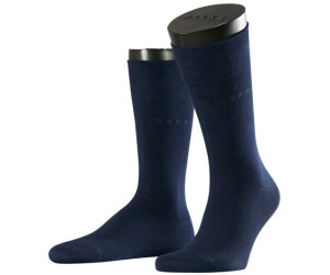 ESPRIT Dames Sokken Basic Easy 2-Pack W SO Katoen eenkleurig Multipack 2 Paar, Grijs (Anthracite Melange 3080), 39-42