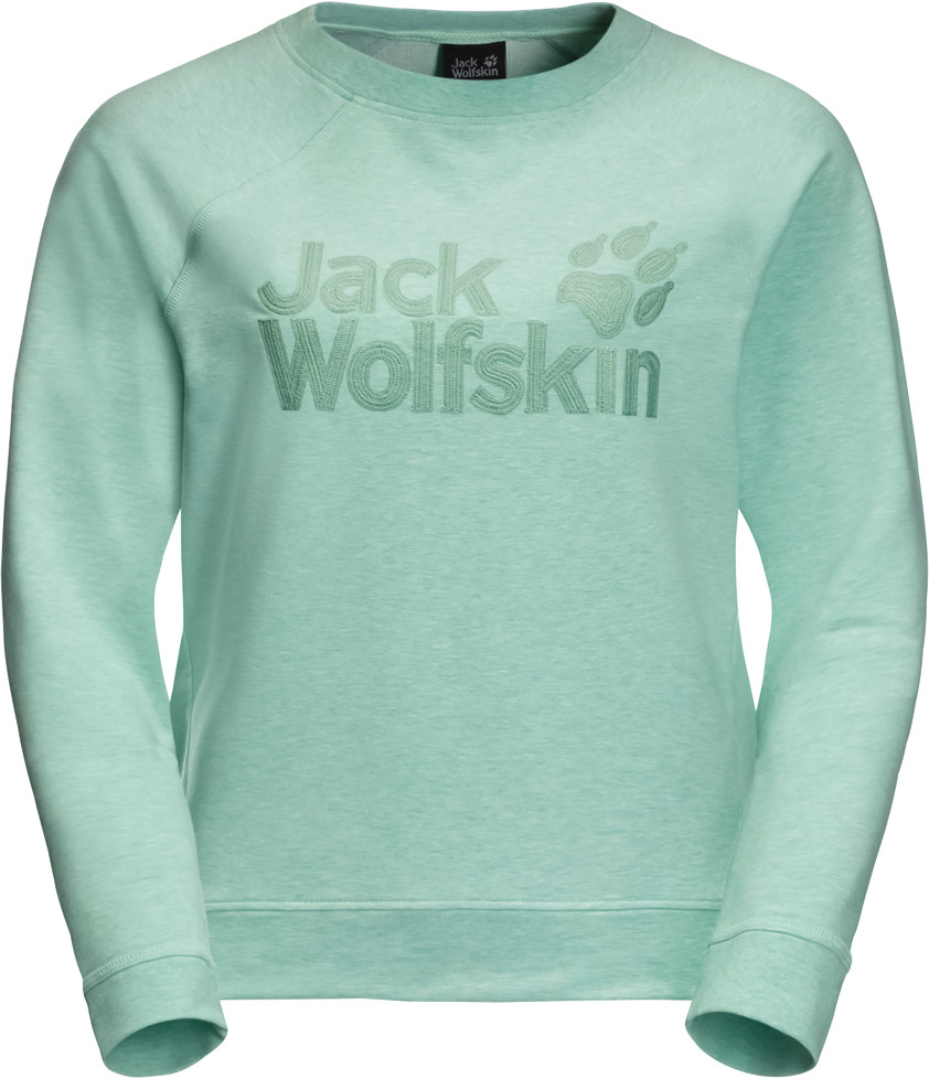 Jack Wolfskin Logo Sweatshirt W (1708261) light jade