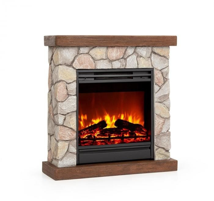 Klarstein Lienz 1800W Stone Decor Brown