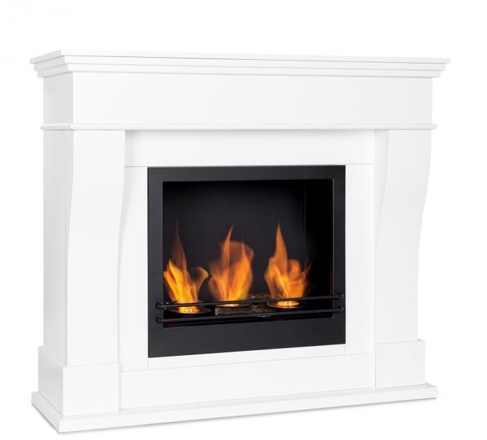 Klarstein Phantasma Cottage Pillar Stainless Steel White/Black