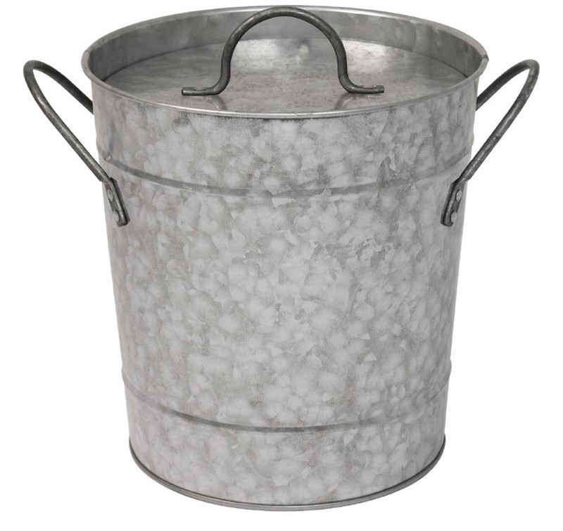 Olympia Ice bucket with lid 3.4l galvanized