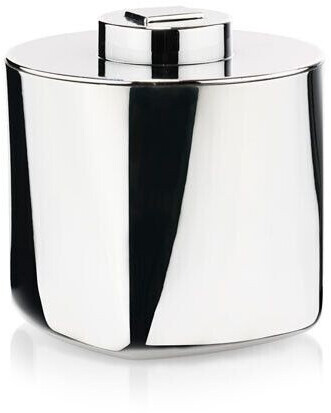 Zone Ice bucket with lid and tongs Rocks stainless steel silver