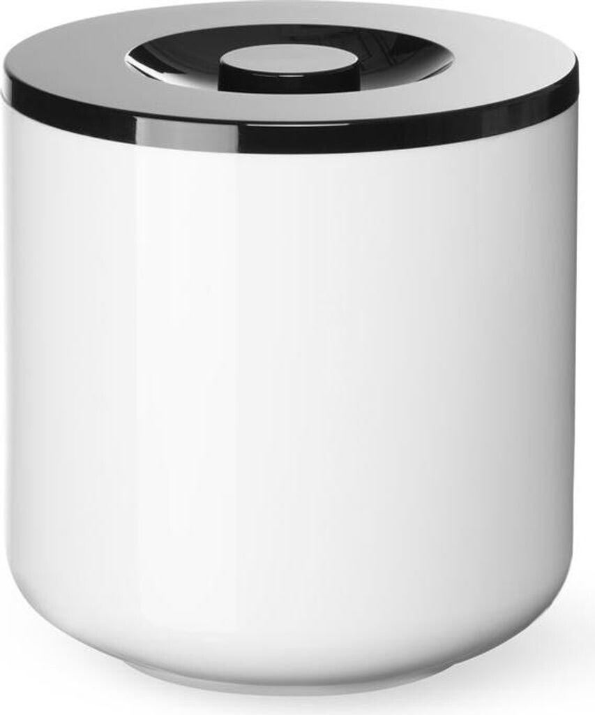 HENDI BarUp Eiseimer – Doppelwandig, 10 L, ø292x220 Mm, Polystyren, Weiß/Schwarz, Für Bars