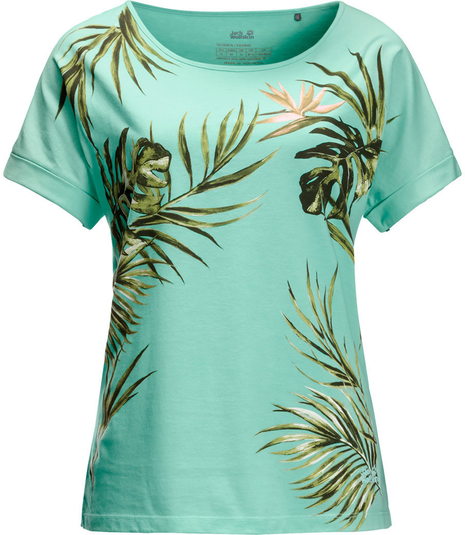 Jack Wolfskin Tropical Leaf T W ligh jade
