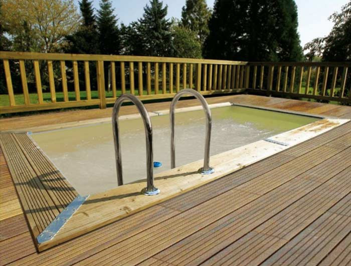 Ubbink Urban Pool 450 x 250 x 140 cm beige