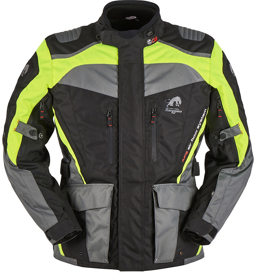 Furygan Veste Apalaches noir/jaune fluo