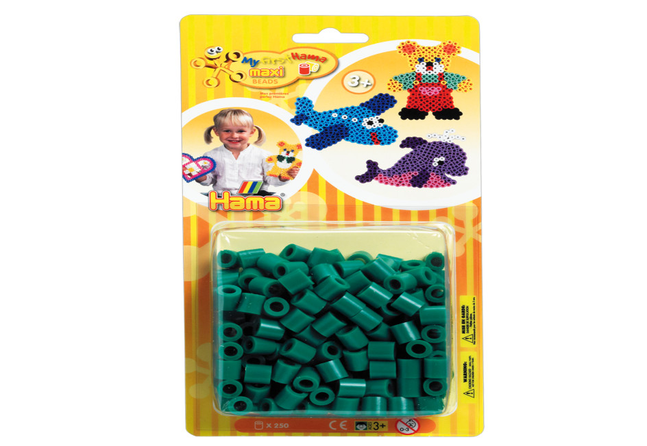 Hama Maxi Pearls 250 Pieces green