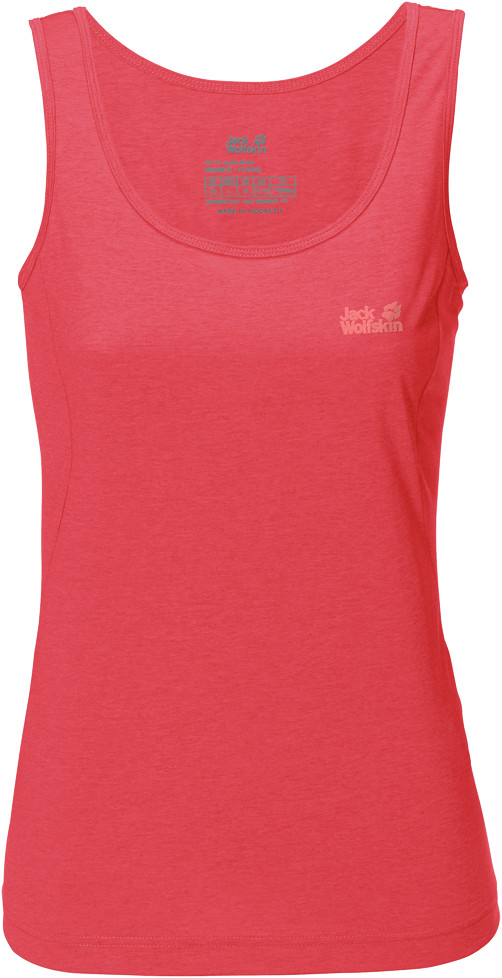 Jack Wolfskin Crosstrail Top Women tulip red