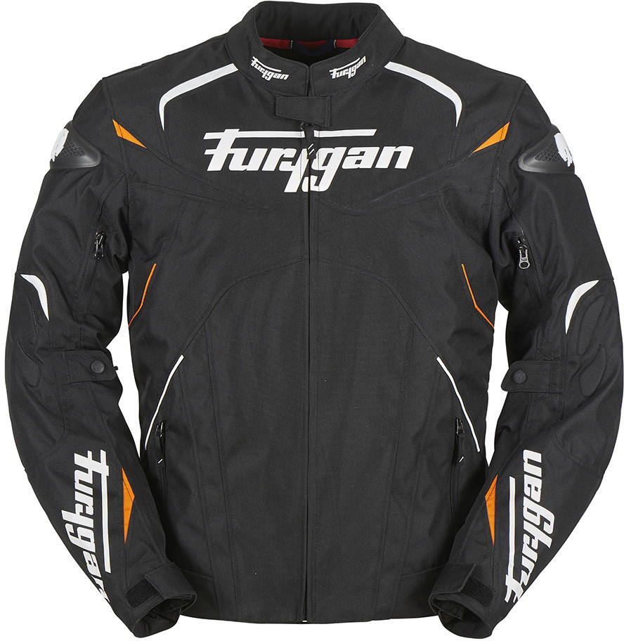 Furygan Blouson Narval noir/blanc/orange fluo