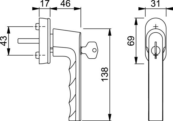 Hoppe 0700S/UD9020