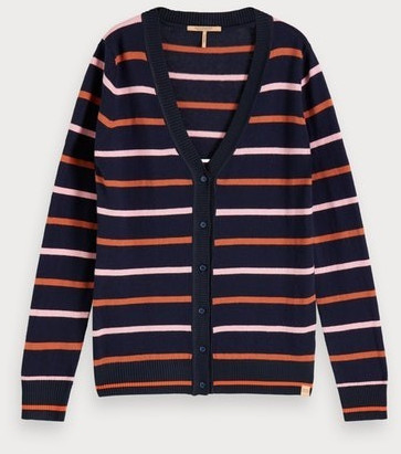 Scotch & Soda Striped Cardigan combo s (156270)