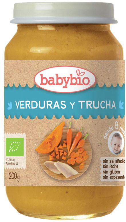 Babybio Menu trout vegetable (200g)