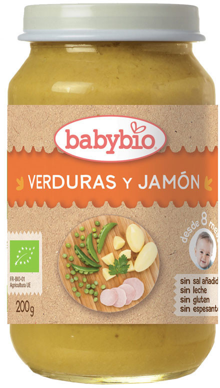 Babybio Menu ham vegetables (200g)