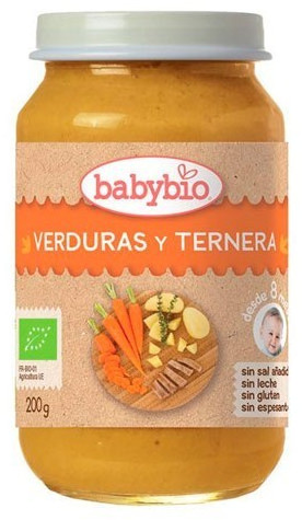 Babybio Menu beef vegetables (200g)