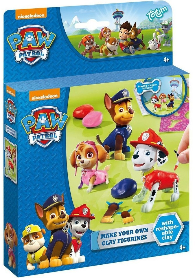 Totum Paw Patrol Clay Figurines