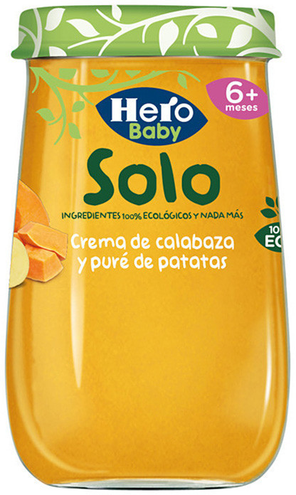 Hero Solo pumpkin cream and mashed potatoes (190g)