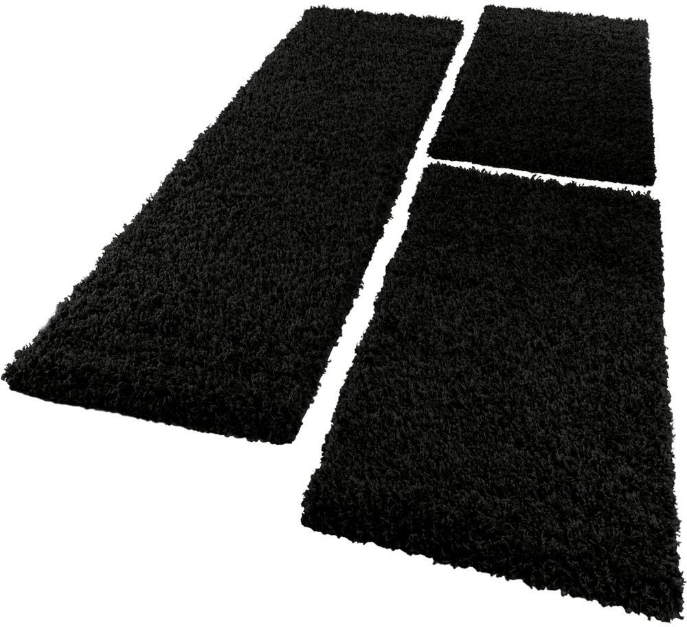Paco Home Sky 70x140cm (2x) + 70x250cm Black