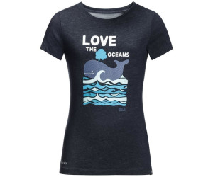 Jack WolfskinJack Wolfskin Ocean Wave T-Shirt Enfants Unisexes Marque  