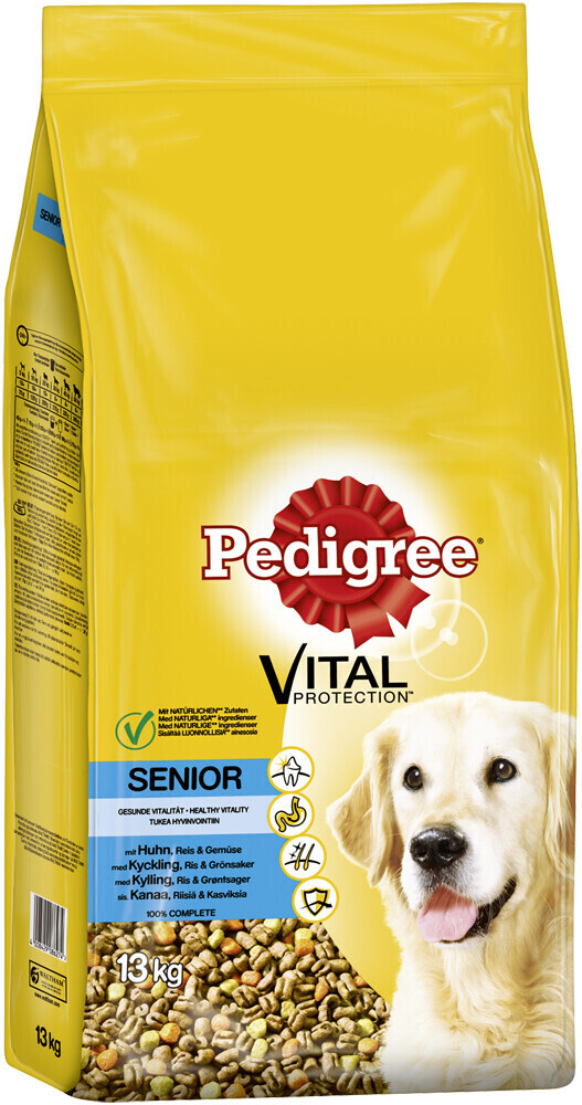 Pedigree Vital Protection pouch senior with chicken rice & vegetables 13kg