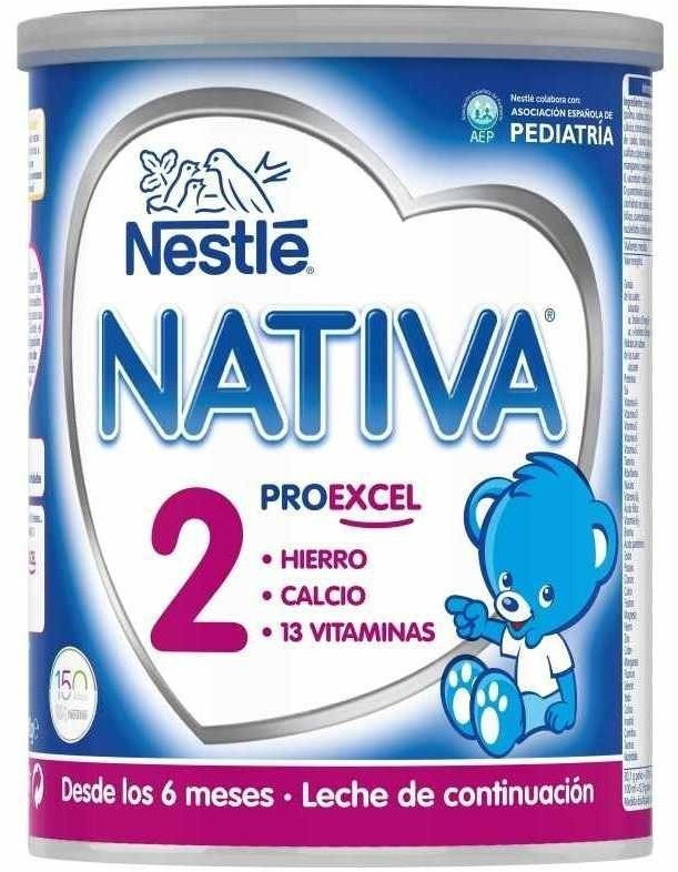 Leche infantil en polvo Nativa 1 Nestlé 800g