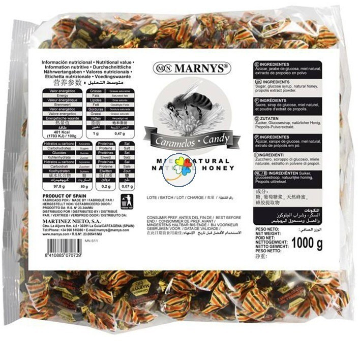 Marnys Propolis Lozenges with Honey (1 kg)