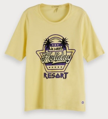 Scotch & Soda T-Shirt Artwork Print banana (157425)