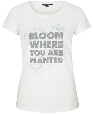 Comma T-Shirt white (81.002.32.3579.01D8)