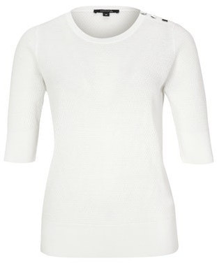 Comma Short Sleeve Shirt white (81.002.62.3296.0120)