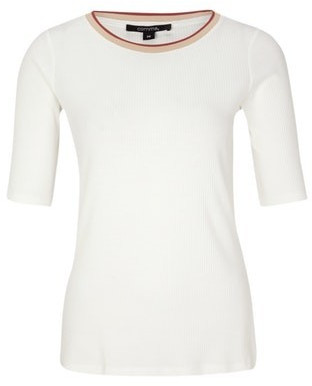 Comma Short Sleeve Shirt white (81.912.32.3499.0120)