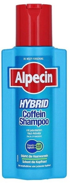 Photos - Hair Product Alpecin Hybrid Coffein Shampoo  (375ml)