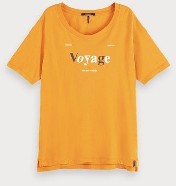 Scotch & Soda Relaxed Fit T-Shirt orange dusk (156183)