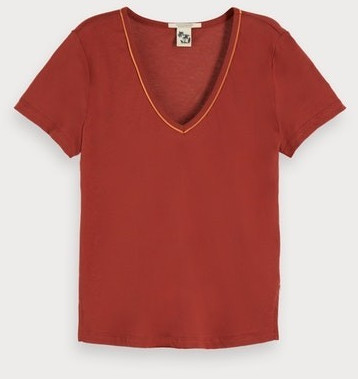 Scotch & Soda T-Shirt maroon (156215)