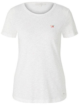 Tom Tailor Denim T-Shirt light pink dots (1016434)