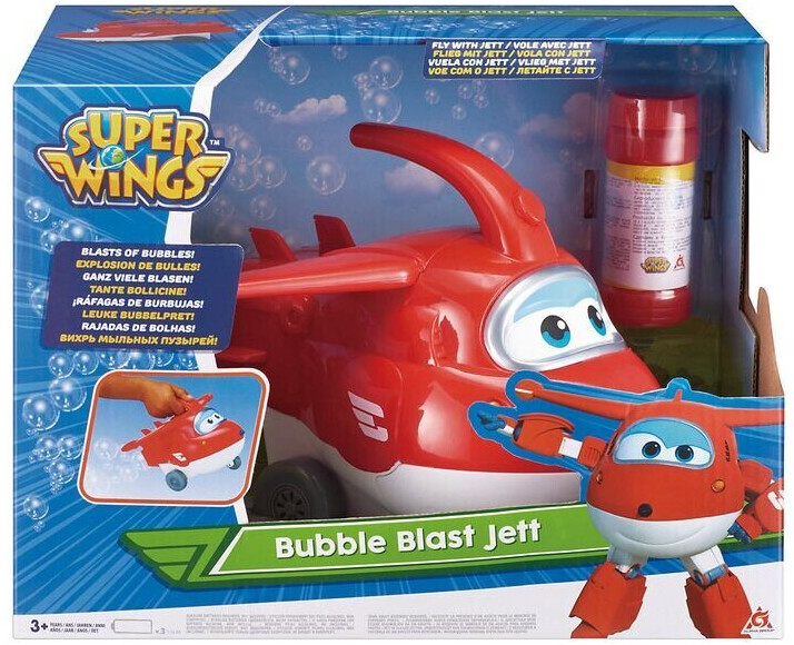 Waiky Super Wings Bubble Blast Jett