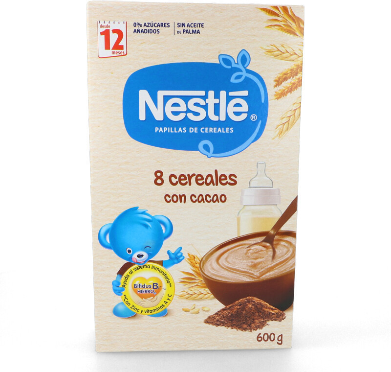 Nestlé 8 cereals cacao (600g)