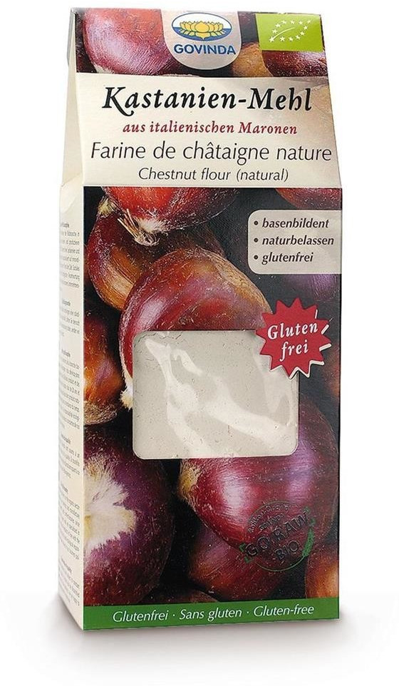 Govinda Organic Chestnut Flour from Italian Chestnuts (350g)